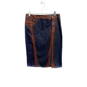Roberto Cavalli Just Cavalli Jean Skirt Size 4